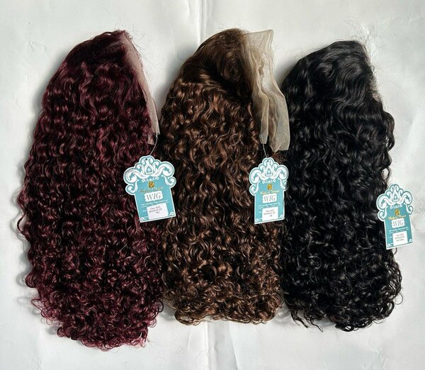 Perruques ondulées naturelles