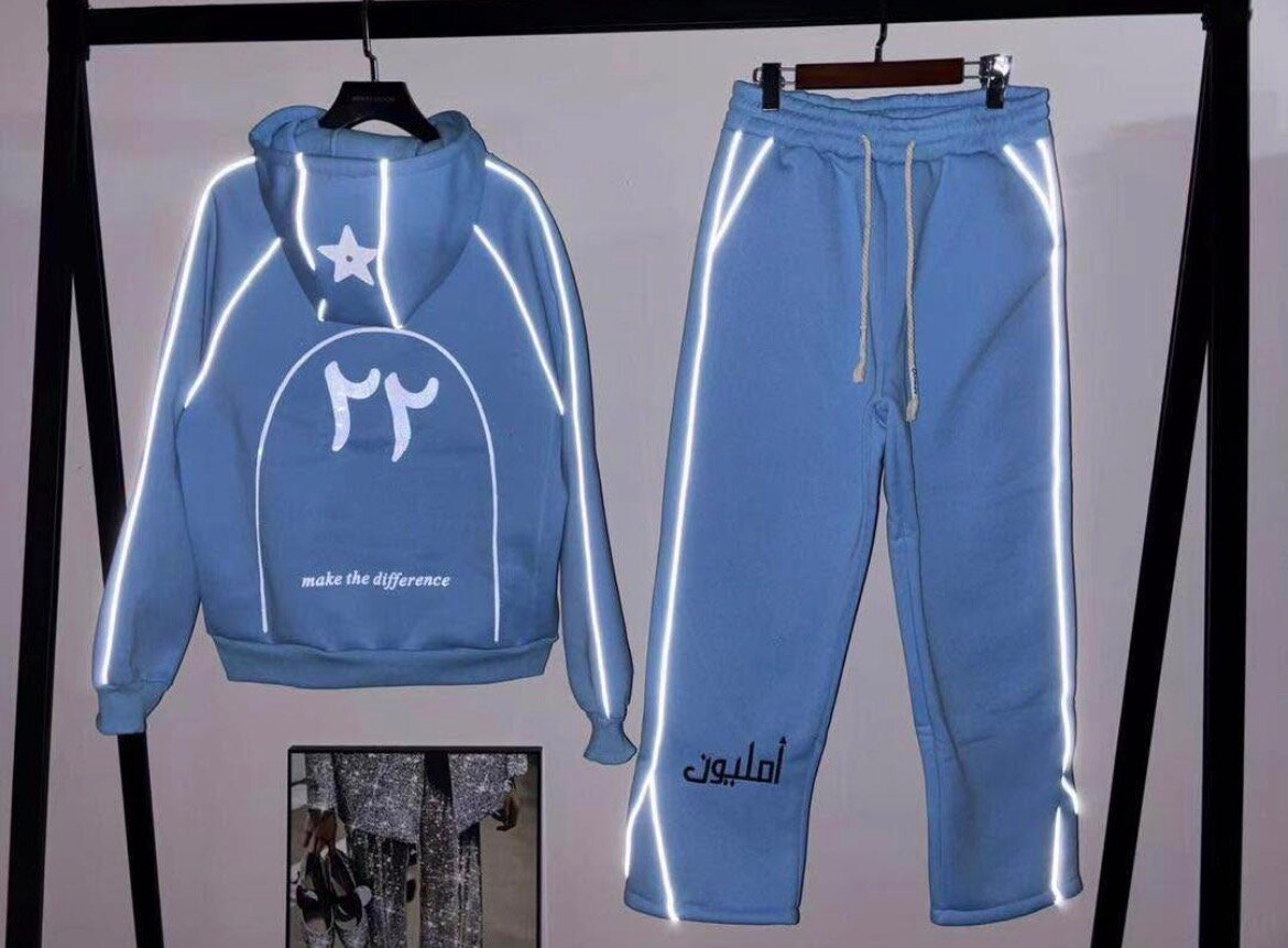 Survêtement réfléchissant unisexe