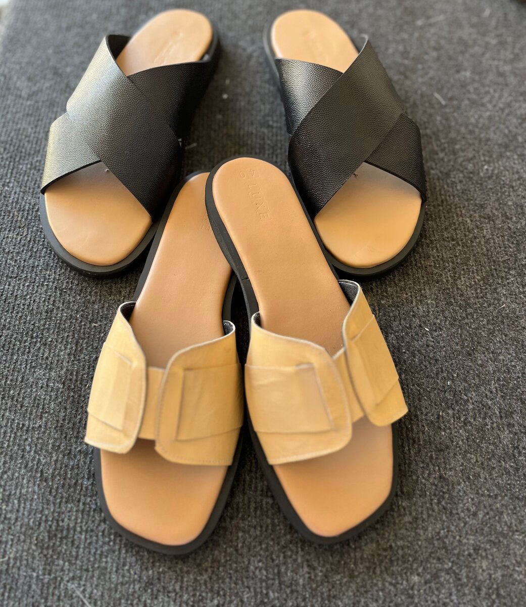 Sandales en cuir élégantes pour hommes