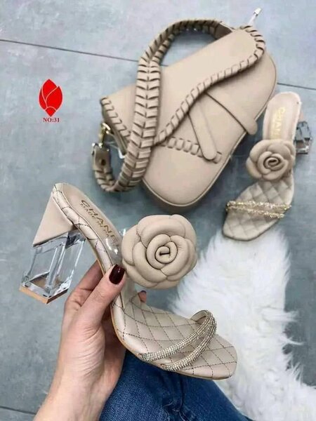 Sandales à talons en gros avec sac