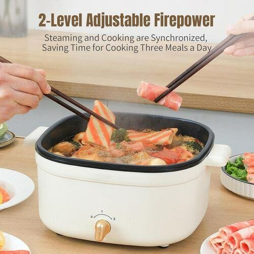 Cuiseur vapeur multifonction 2-en-1