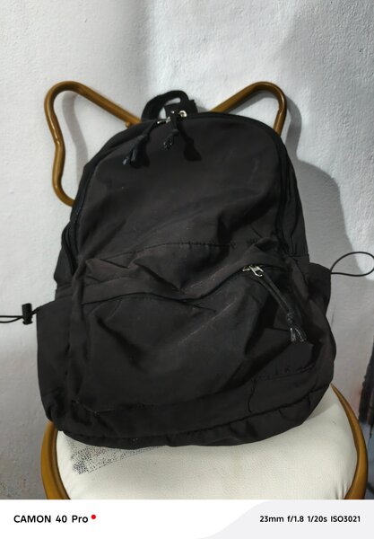 Sac à dos noir pour homme et femme