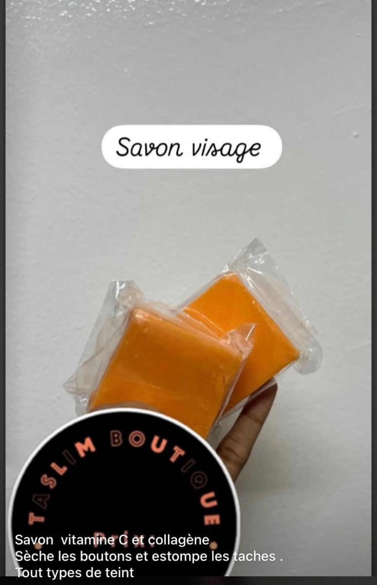 Savon Visage Vitamine C