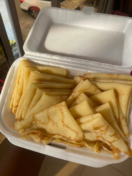 Crêpes nature sucré