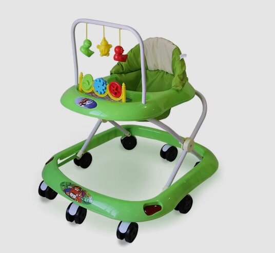 Marche bébé vert pliable