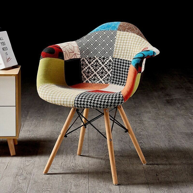 Chaise patchwork design