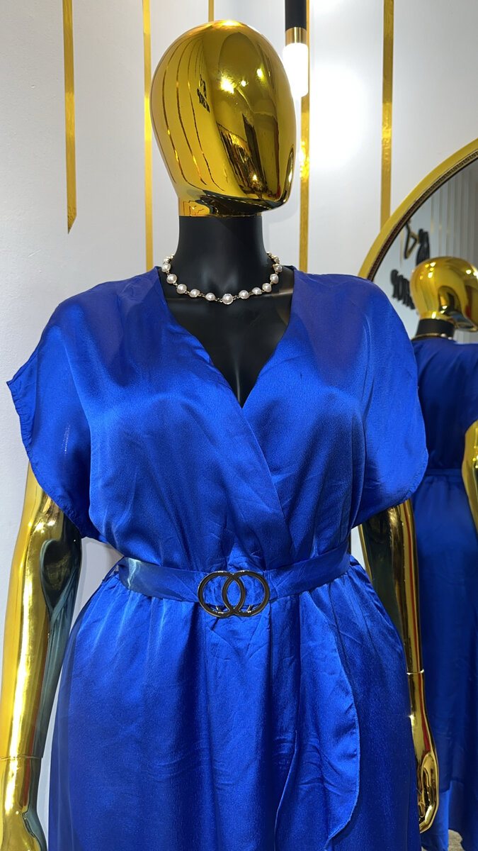 Robe bleue New Look
