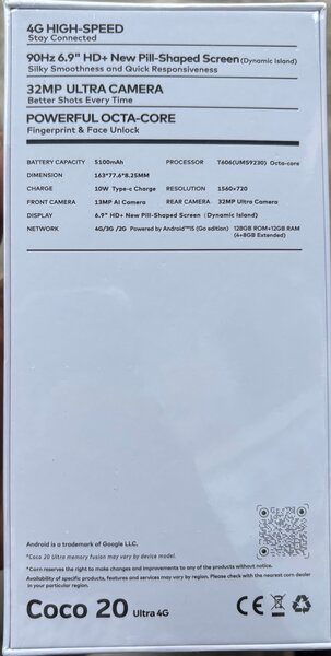 CORN Coco 20 Ultra 4G