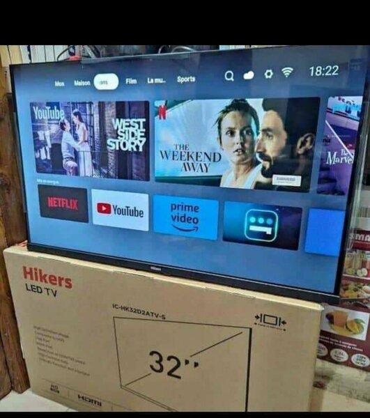 Hikers 32" LED TV Smart TV