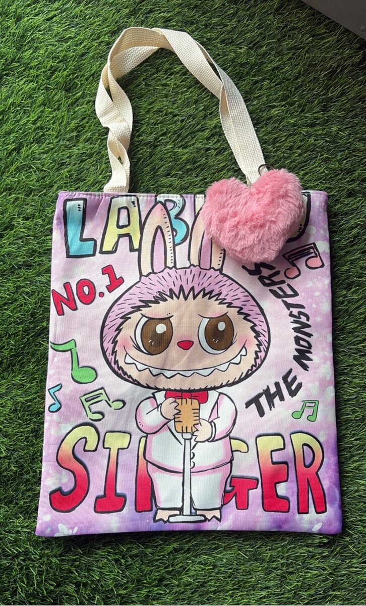 Tote avec dessins animés mignons
