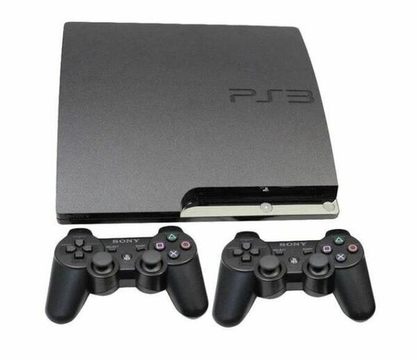 Console PS3 avec manettes