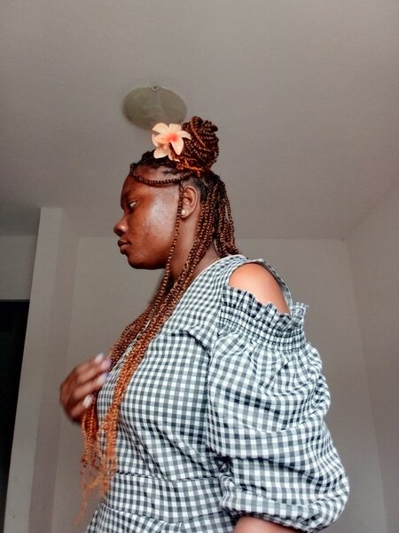 Pinces à cheveux fleurs colorées