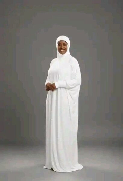 Abaya élégante blanche