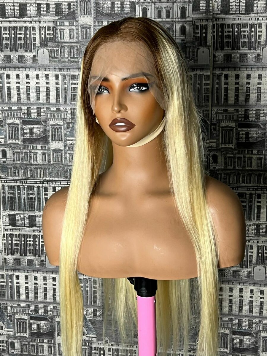 Perruque 2 thon blonde frontal