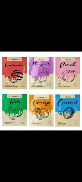 Masques faciaux hydratants