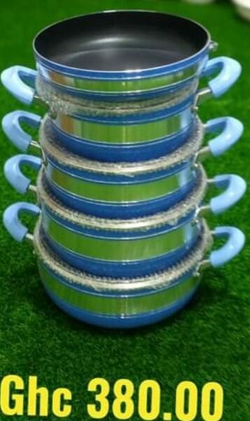 4 set with frying pan