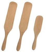 Spurtles Kitchen Tools - 3-Piece Spurtle Set – Wooden Spoons for cooking - Natural Wood Cooking Tools and Cookware Set - Kitchen Utensils Set wooden Spatula/Turner