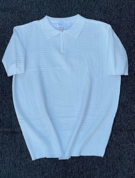 Polo pour homme en maille respirante