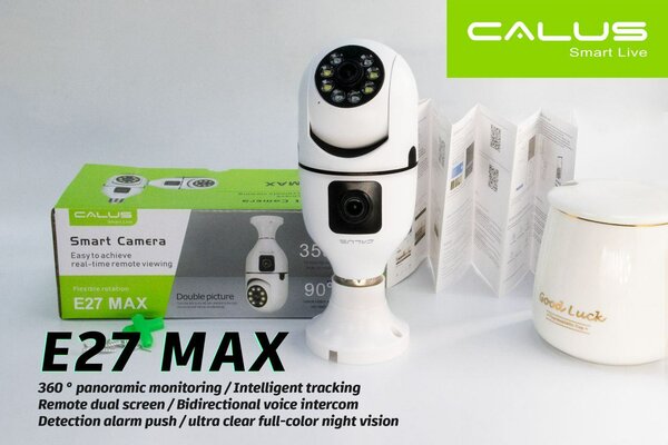 Caméra de Surveillance Intelligente E27 MAX