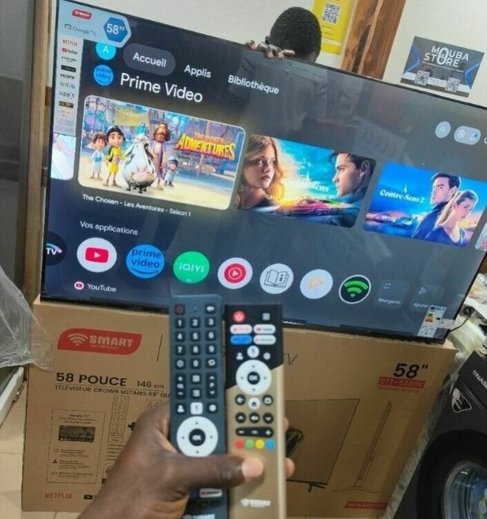Téléviseur intelligent 58'' UHD 4K