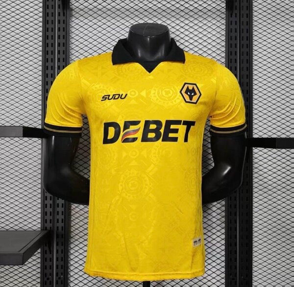 Maillot de foot jaune