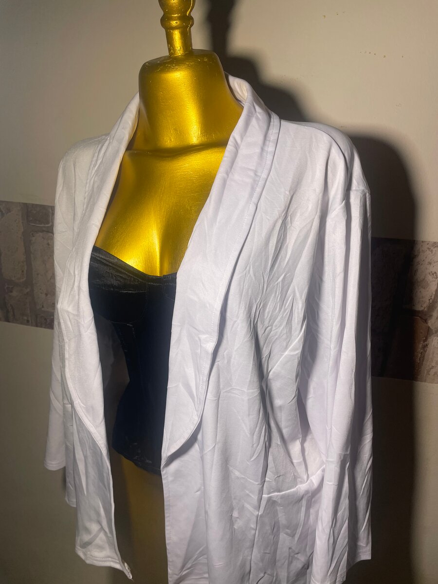 Cardigan blanc léger