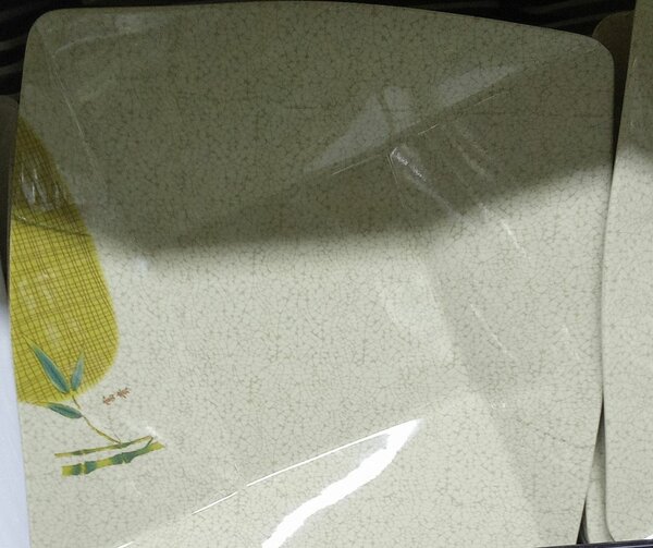 Assiette Carrée en Céramique