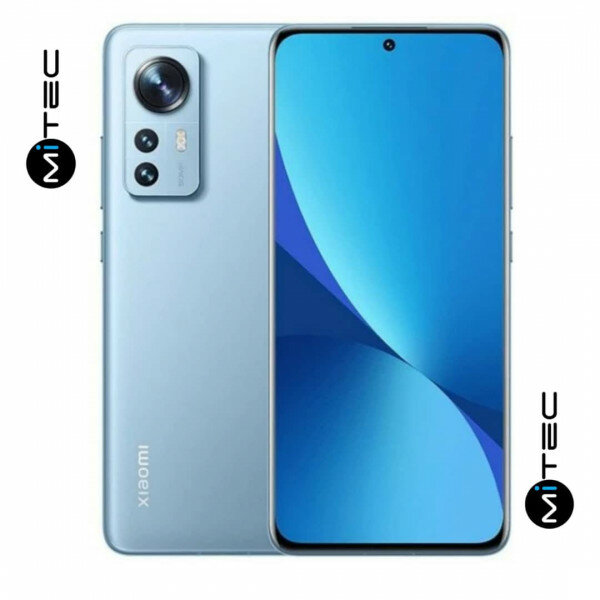 Smartphone Xiaomi 12X Neuf 5G - 8 GB - 256 GB - 4500Mah - 50 Mpx - Amoled bleu clair