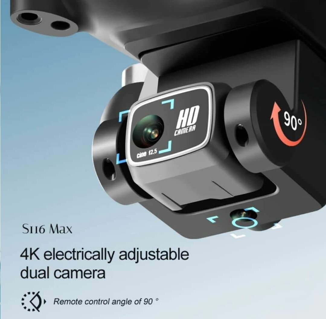 Drone 4K caméra double réglable