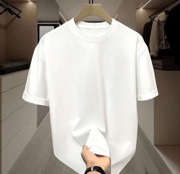 T-shirt uni pour homme