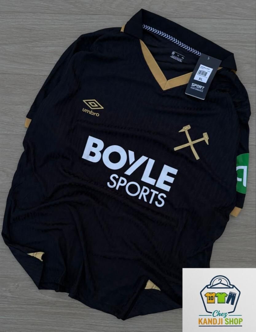 Maillot de Foot Noir West
