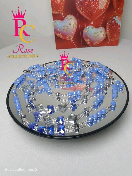 Chaîne de taille perles