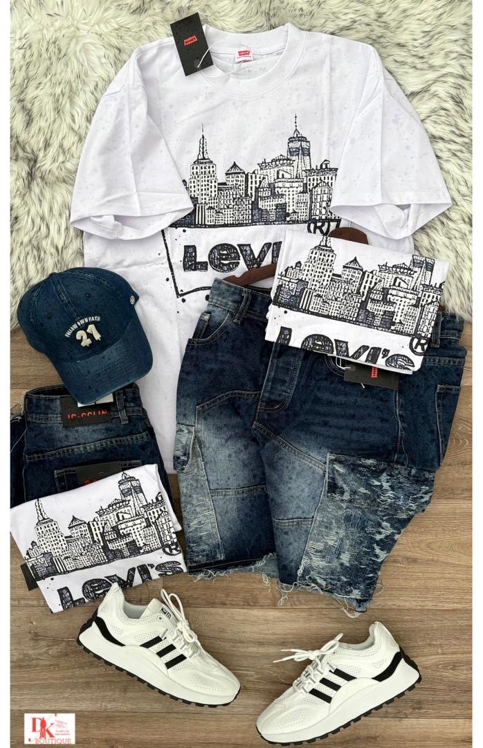 Ensemble T-shirt et Short Urbain