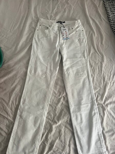 Pantalon blanc pour femme