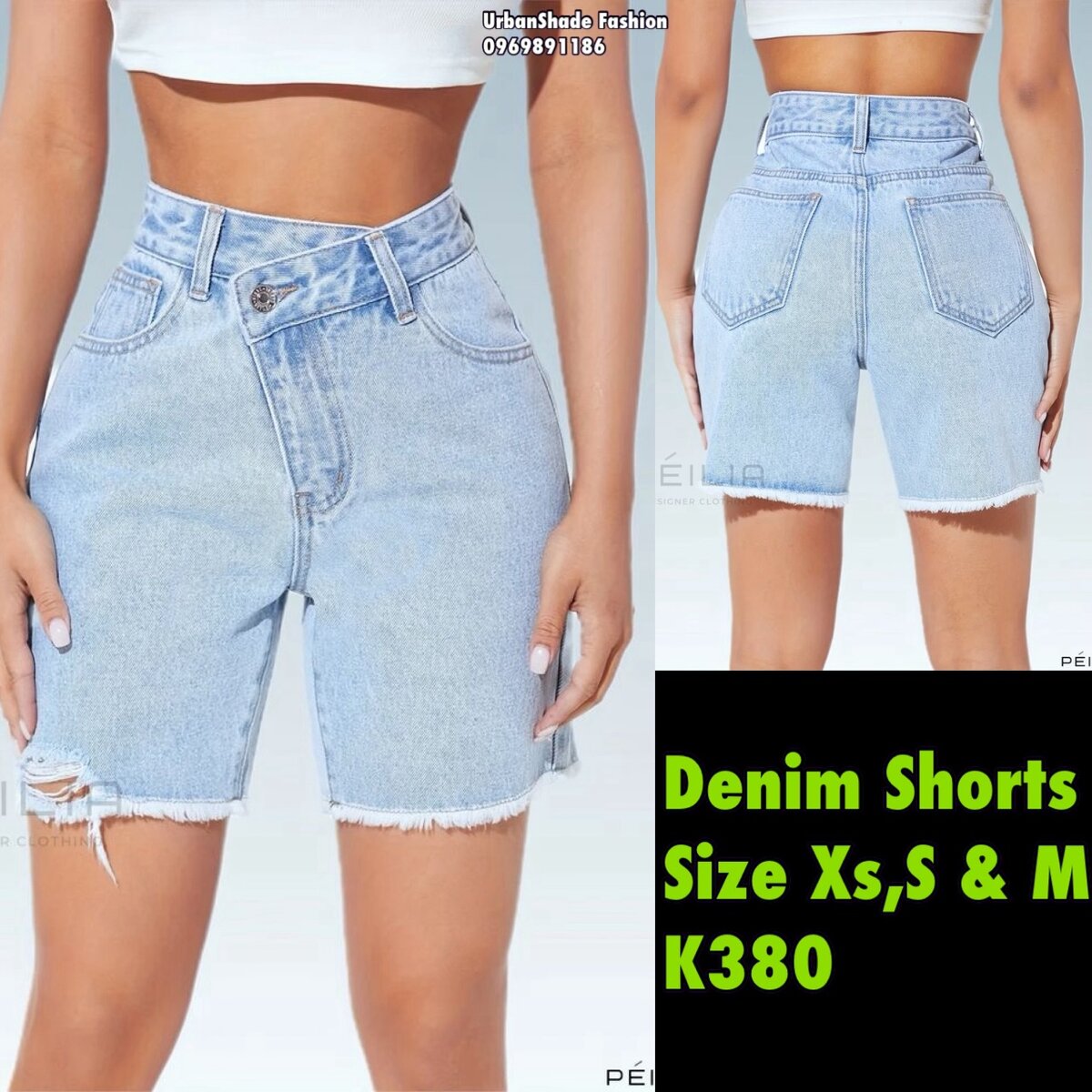 Ladies Denim Shorts
