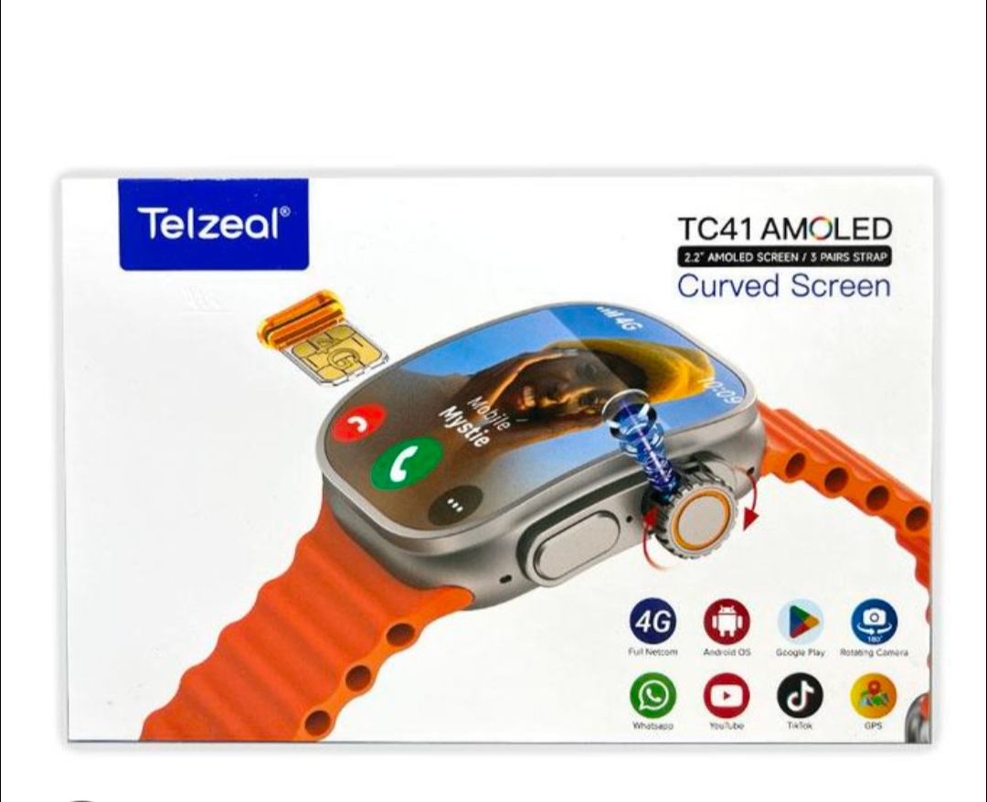 Montre Connectée 4G avec Écrans Interchangeables