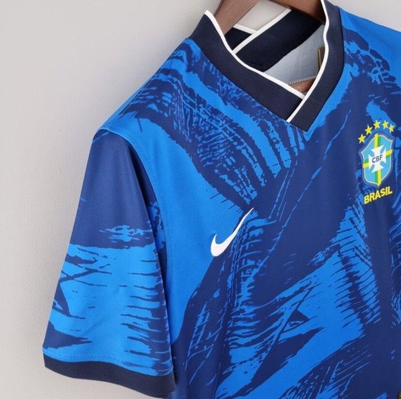 Maillot Brésil Bleu Football