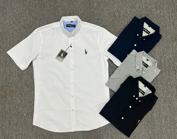 Chemise homme à manches courtes