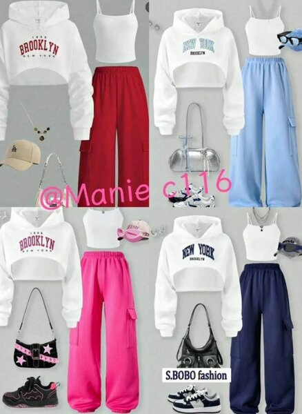 Ensemble décontracté urbain