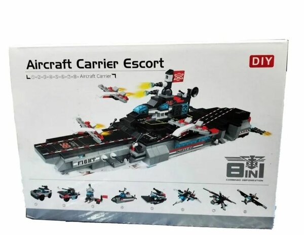 Ensemble de Blocs Porte-Avions