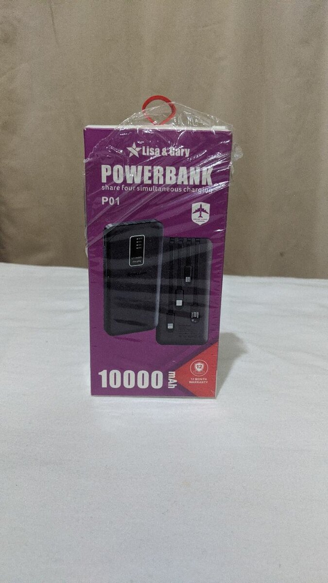 VERY PORTABLE POWER BANK LISA & GARY  10,000mAh  VERY POWERF