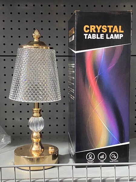 Lampe de Table Cristal Élégante