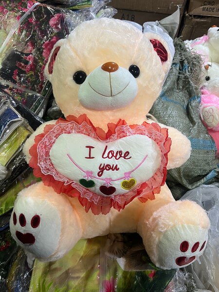 Ours en peluche amour