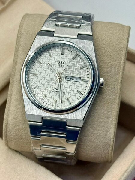 Montre TISSOT PRX Argentée