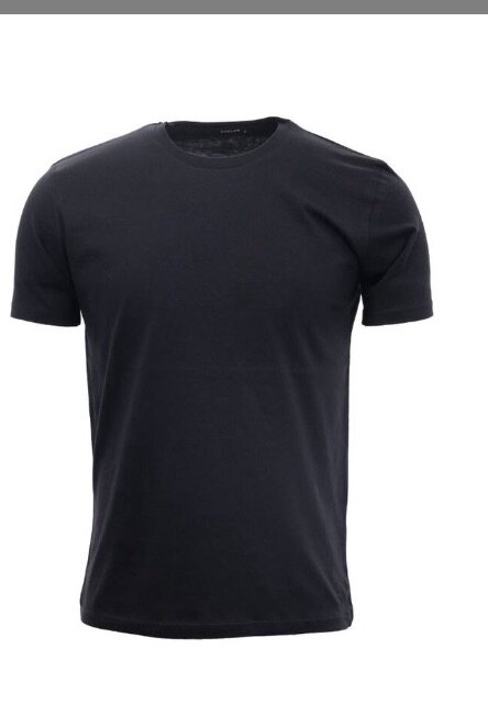 T-shirt noir basique homme