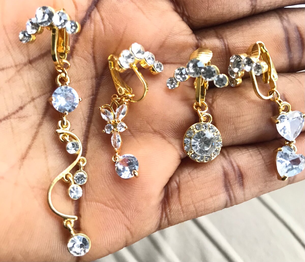 No Pierce navel rings