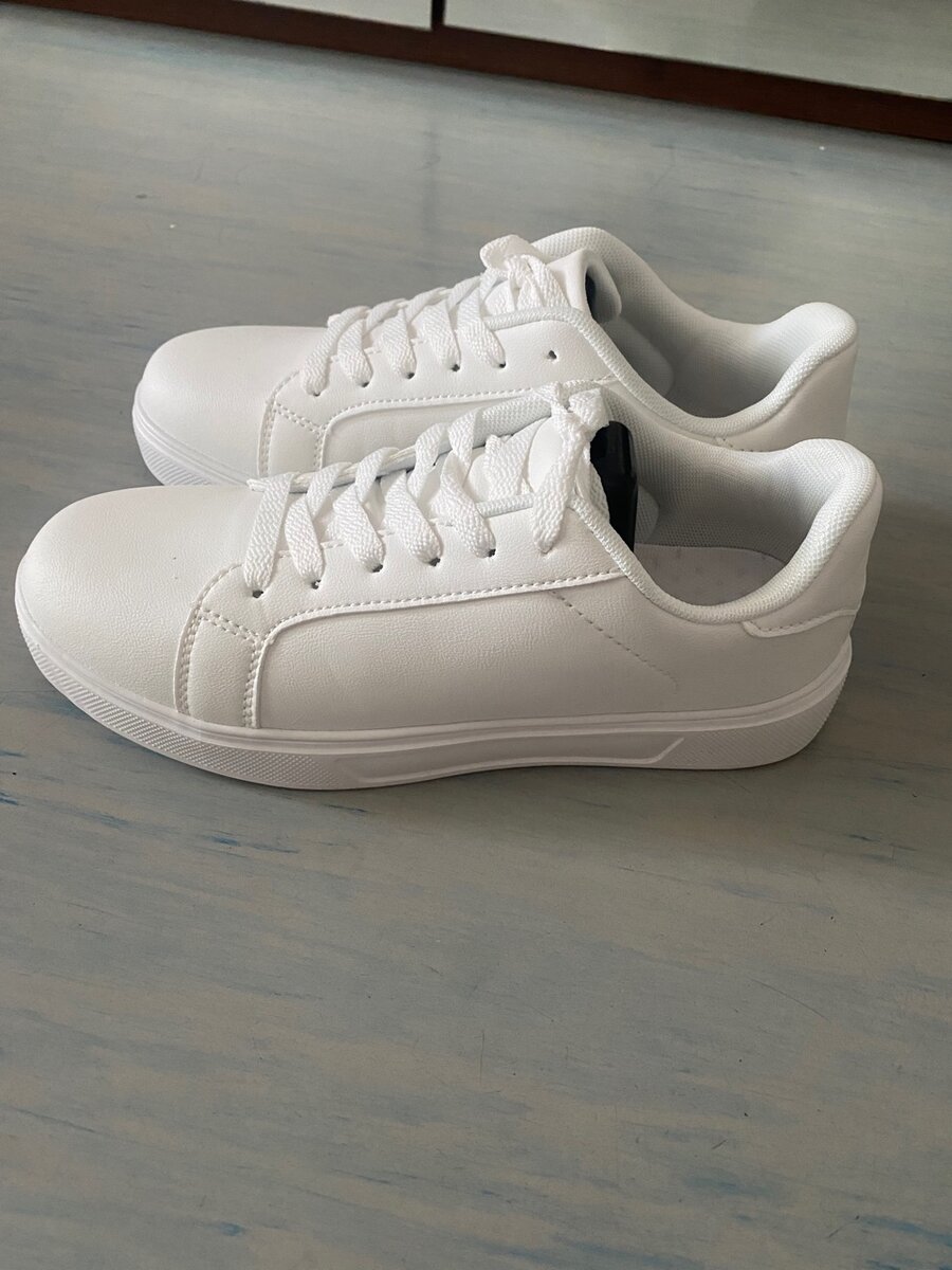 Женсие Модные Белые Кроссовки