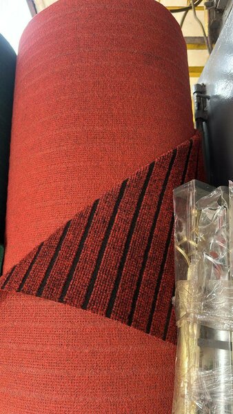 Moquette de sol avec rayures