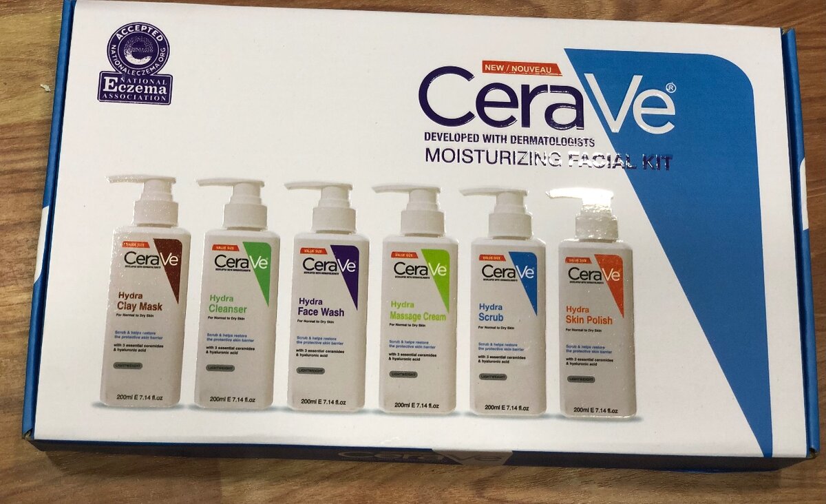 Cerave Hydra Facial set