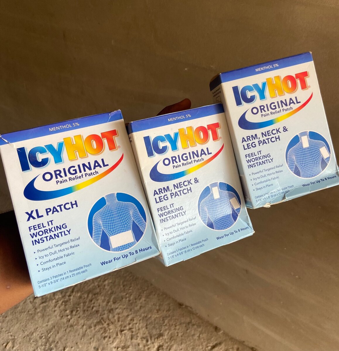 IcyHot  patches